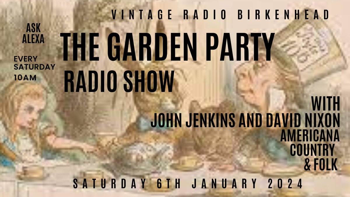 The Garden Party - Vintage Radio Birkenhead tweet media