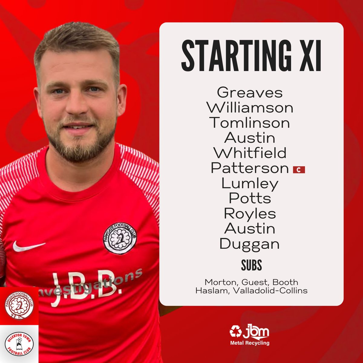 📋 Here’s our team to end the calendar year.

Duggan &amp; Whitfield return.

#steelmen 🔴