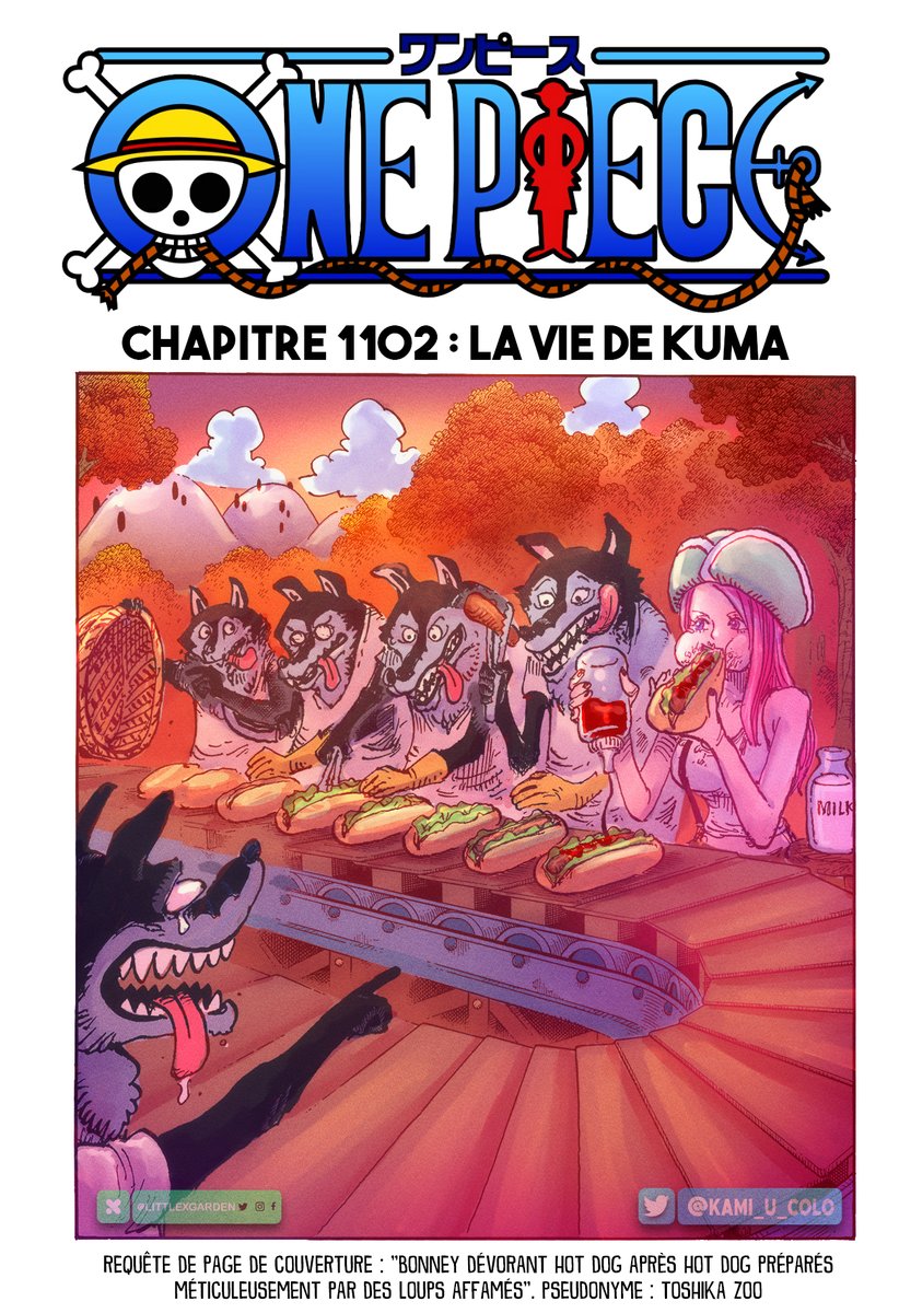 Kami_U_Colo's tweet photo. Je pense que ce sera ma dernière colo de l'année, la petite cover du 1102 ~

#ONEPIECE1102 #Kami_U_Colo https://t.co/pohKBlnqJw