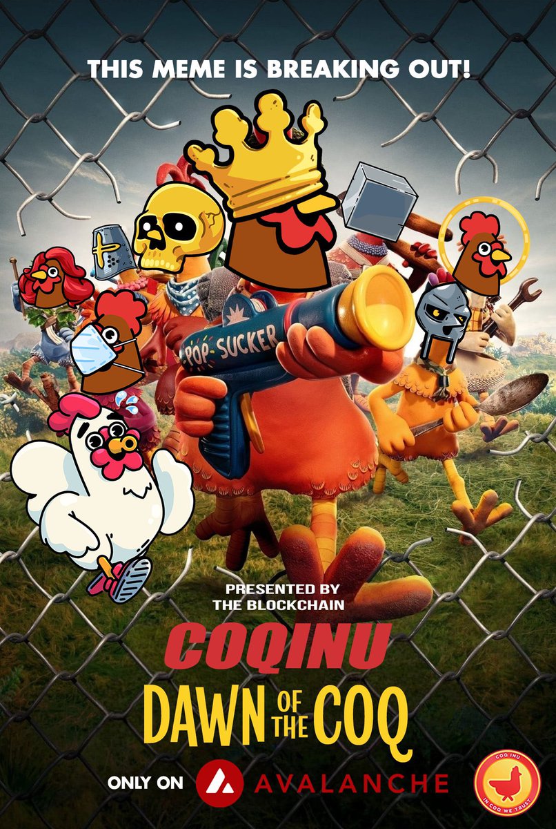 Dawn of the $Coq 

#AVAX 🐓🔺