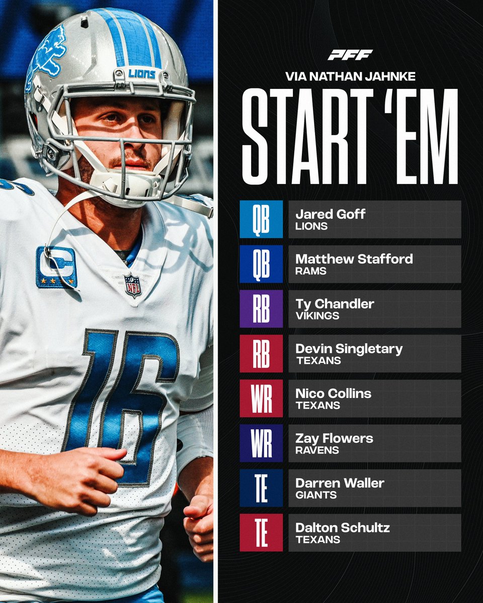 PFF Fantasy tweet media