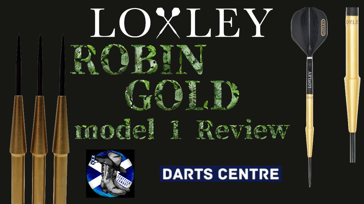 My final review of 2023, but will this take the top spot from the RvB Echo 95, this is the @LoxleyDarts Robin Gold Model 1. Is this a dart that could take you to the next level, watch here. retweets appreciated @Matt_B_Loxley youtu.be/GWK34xhx4Gw