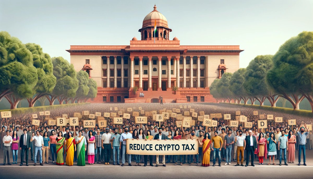 For Indian community, #reducecryptotax 🙏

Everybody should be allowed to take participate in such  developments happening around #crypto.

Everything is going digital and tokenized.
BlackRock like giants participating in #btc.
Let retail citizens make some fortune out of it.