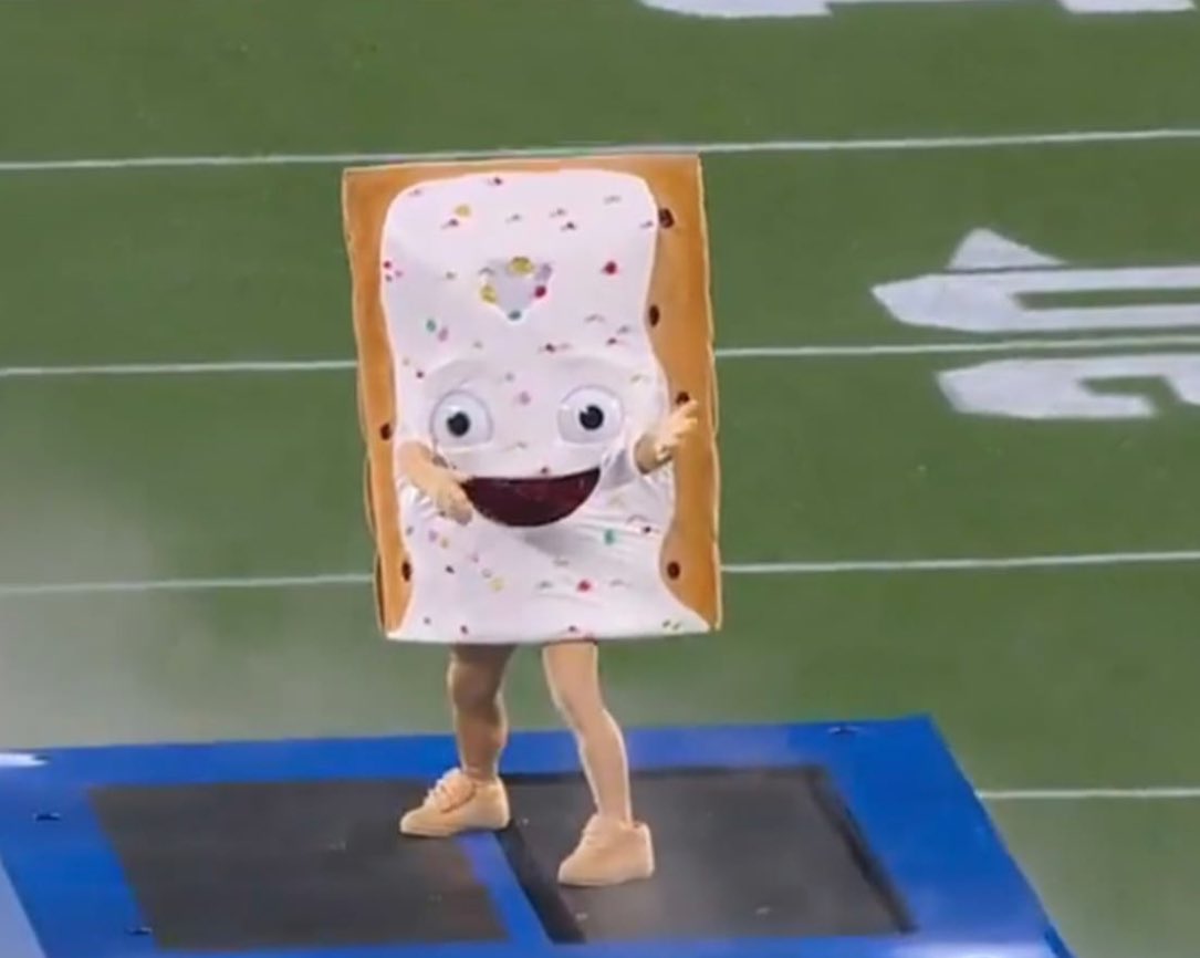 Tyler_A_Harper's tweet image. The Pop-Tart’s feet are light and nimble. He never sleeps. He says that he will never die. He dances in light and in shadow and he is a great favorite. He never sleeps, the Pop-Tart. He is dancing, dancing. He says that he will never die.