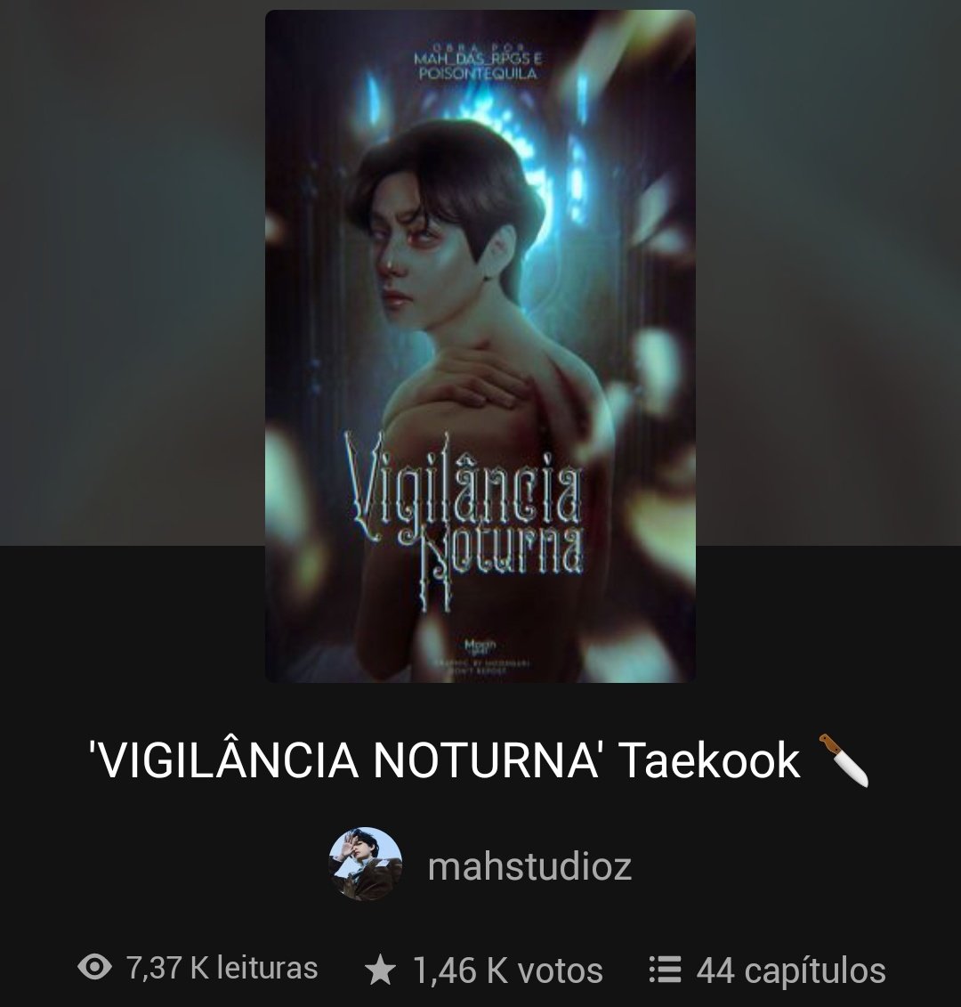 tkk_aus's tweet photo. 💜 Indicação de Fanfic!💜

➜ "Vigilância Noturna" 
➜ @Mahstudioz 
➜ #RomanceDark #RomancePolicial https://t.co/u4xVsvtMRk