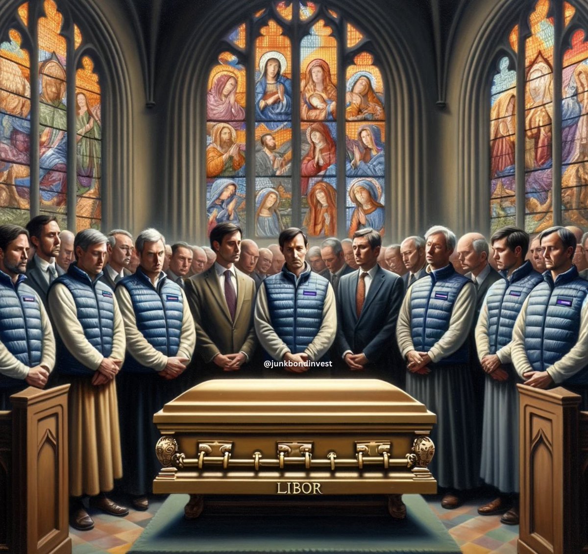 junkbondinvest's tweet image. Can&apos;t believe it&apos;s officially been 6 months

RIP #LIBOR. We miss you man

#SOFRAintTheSame #GoldenAge #PrivateCredit