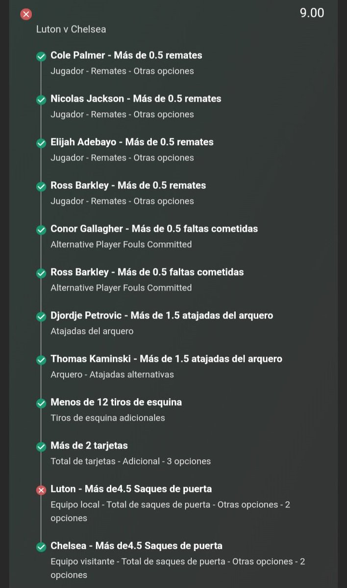 WingSTips's tweet image. Ni hablar de esta que no subí pero miren por cuanto se perdió 🤣
Luton tuvo 4 saques de arco, me falto 1 😅