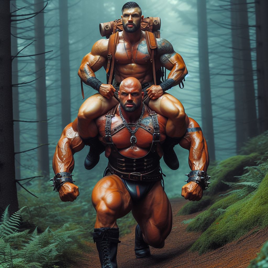 Rider57869287's tweet photo. #ai #muscle #bulkymuscle #liftandcarry #gym #humanweight #musclemen #shoulderride https://t.co/R329dy3ujE