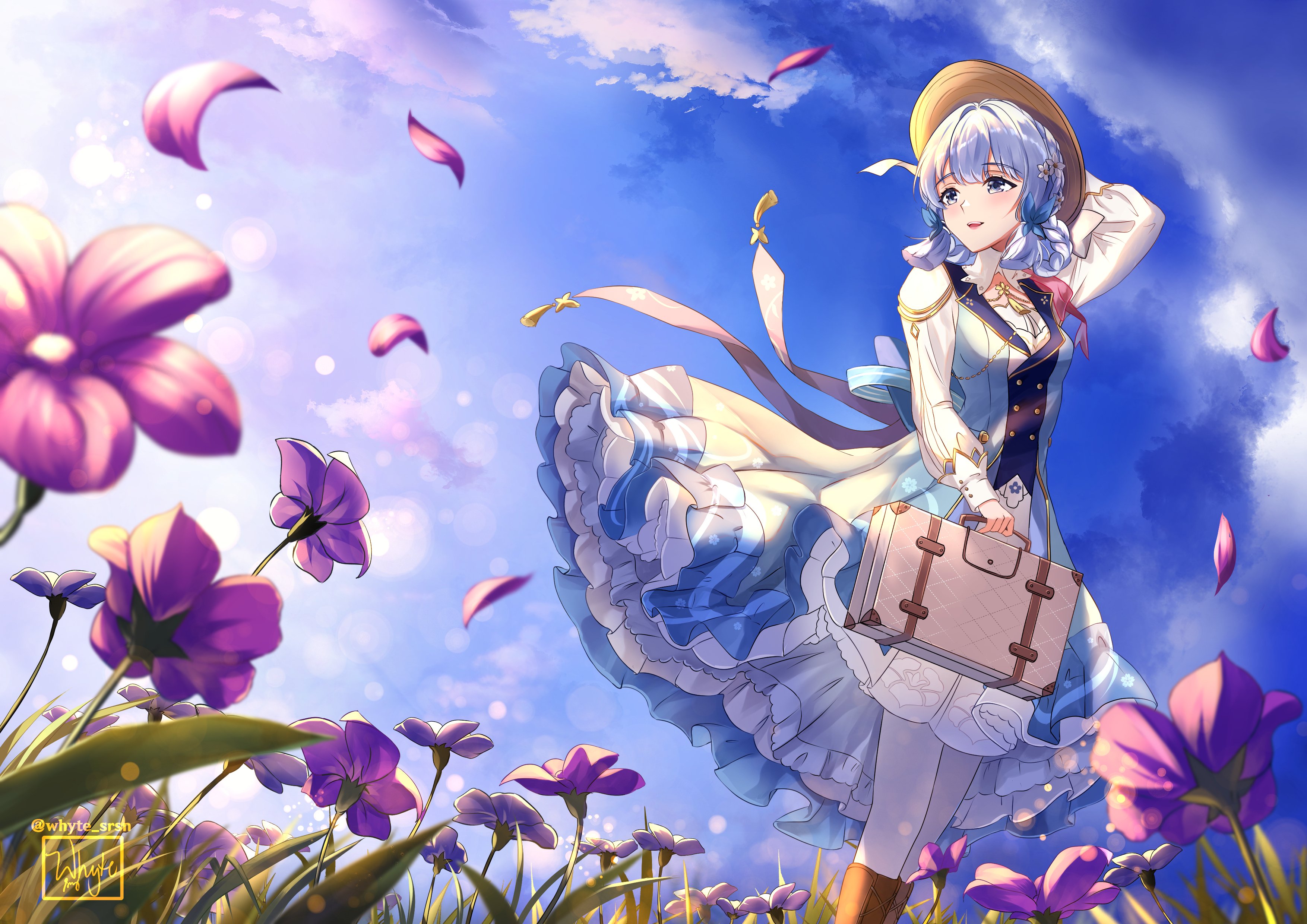 原神 2023年リアルイベントシリーズ アクリル色紙 神里綾華