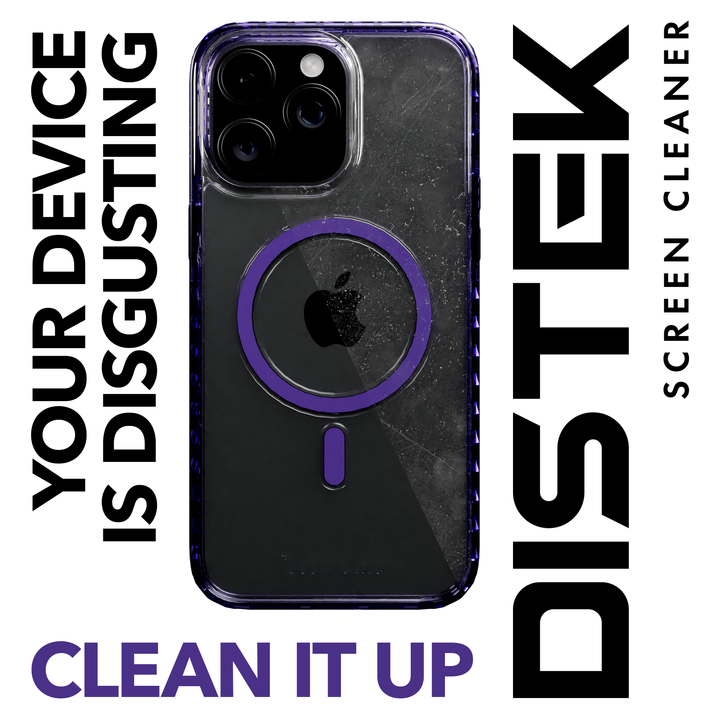 cellhelmet's tweet photo. Your device is DISGUSTING... time to clean it 🤧
Distek is the ultimate solution to cleanse the grime and germs off your device! 🫧🧼

#cleaner #phonecleaner #devicecleaner #cleanse #nogerms #cellhelmet #tech #grossphone #dirtyphone https://t.co/zG2B5joc0S