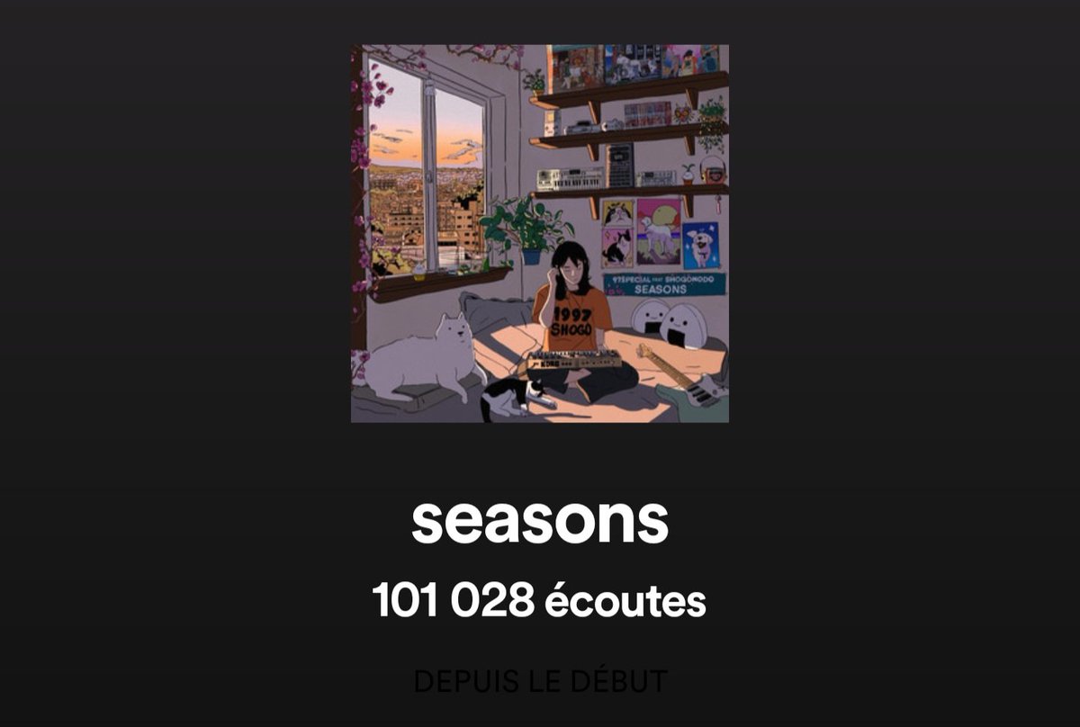 shogonodo's tweet image. Avec le bro @97specials on vient de dépasser les 100K plays juste avant la fin d'année grâce à vous ❤️ 🥹 

Les vinyles devraient êtres livrés dans vos boîtes aux lettres d'ici la mi-janvier 📮 

On s'excuse pour ce retard qui n'était pas prévu et que nous déplorons comme vous 😒