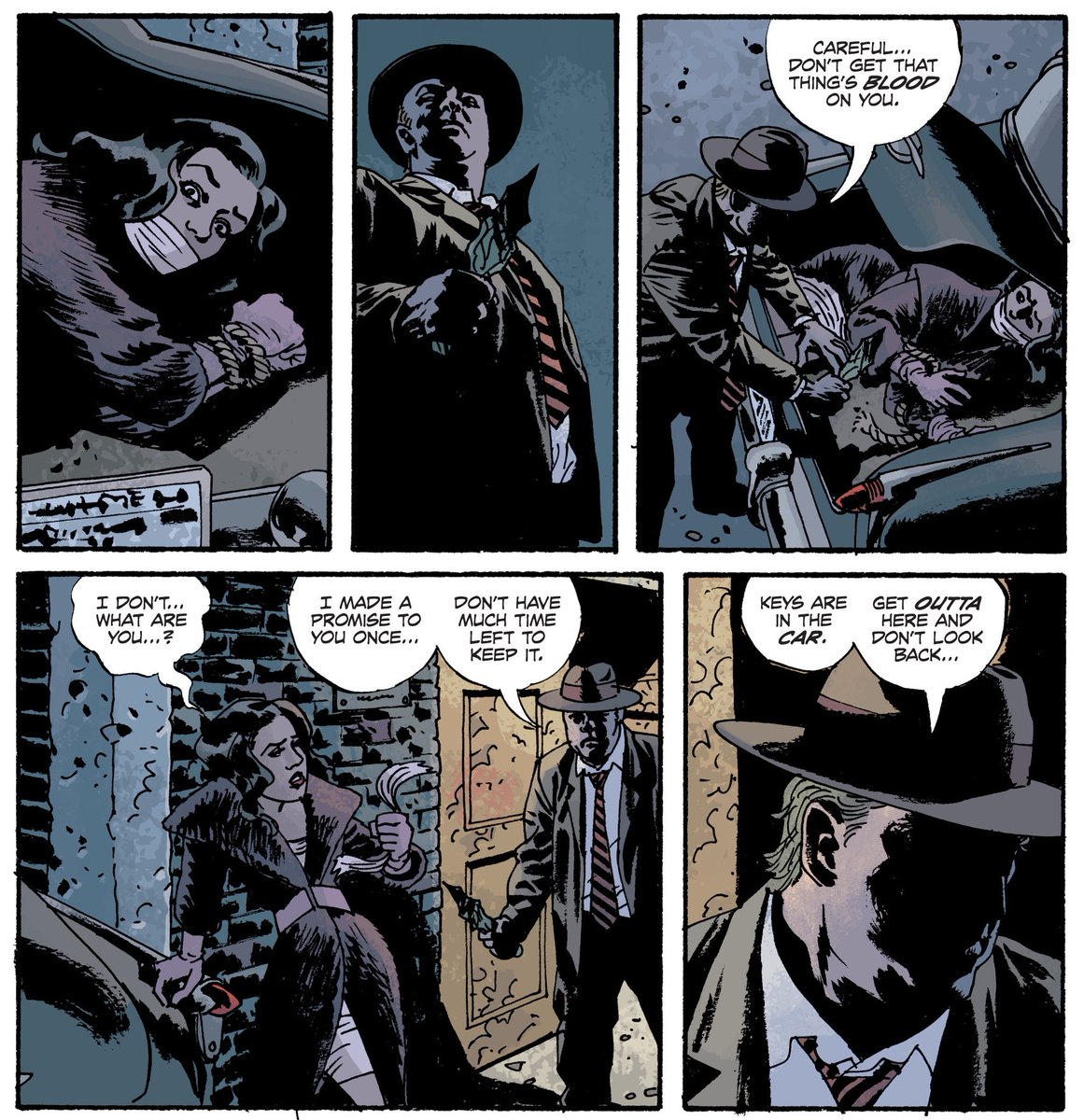 'Get outta here and don't look back...' - Fatale #5