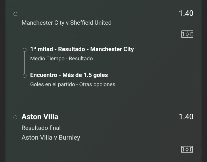 WingSTips's tweet image. #PremierLeague 🏴󠁧󠁢󠁥󠁮󠁧󠁿 | 1.96 💵
A ver si nos sacamos la mala leche de la anterior con esta.

•City gana el PT 
•+1.5 goles 

•Gana Aston villa 

💰Stake 5
🏠Bet365