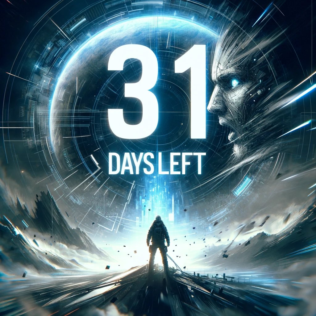 🌌 Countdown to 'Project Implant': 31 days to launch! Get ready to dive into a universe where technology redefines humanity. #SciFiThrill #31DaysToGo #FuturisticFiction