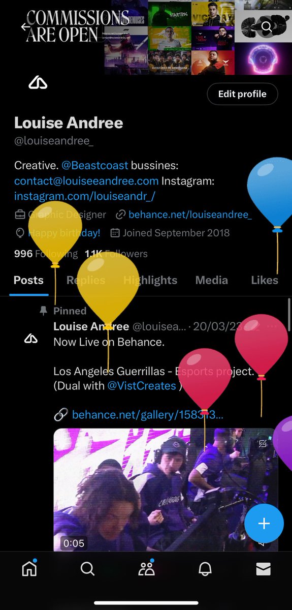 Louise Andree tweet media