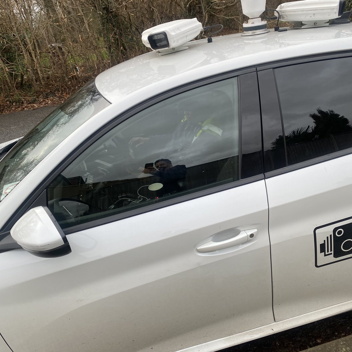 sidelsky's tweet photo. @EnfieldCouncil just wondering if I’m also allowed to park on a double yellow obstructing oncoming traffic if I place cones around my vehicle whilst using my mobile phone? https://t.co/HvZTMKEK0v