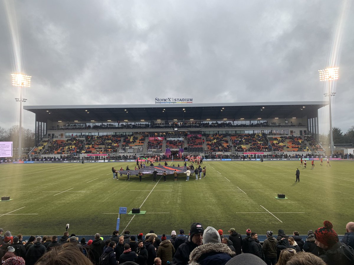 Stumpy7780's tweet image. Last one of the year, let’s go @Saracens
