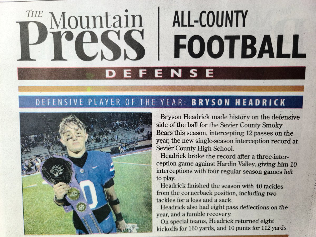 I can't think of a more deserving athlete! He shows up and puts in the work for his team. To say I'm proud of him and his accomplishments would be a huge understatement. Can't wait for next season, and I hope it's the best one yet for Bryson and his teammates.