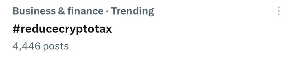 CryptoKingKeyur's tweet photo. 🇮🇳 #reducecryptotax is now trending in India 🔥 https://t.co/zhIW0oPuhs