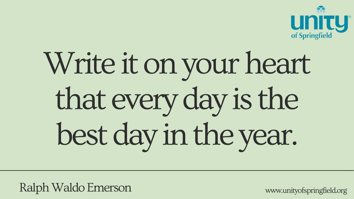 'Write it on your heart that every day is the best day in the year.' ~ Ralph Waldo Emerson. How do you make every day count? 🌟🗓️ #EmersonWisdom #MakeEveryDayCount