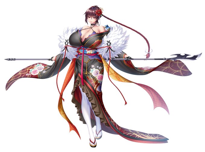 【対魔忍RPGX】12/31 10:00より期間限定ガチャ!
https://t.co/n4s2Qh3hZ5

あけましておめで対魔忍!!!
新イベントに合わせて新たな臥者が期間限定追加。
SRキャラは葵渚先生謹製、水城不知火 第5弾!!
「はい、ふうまくん。これお年玉♪
 時子と相談して大事に使ってね」 