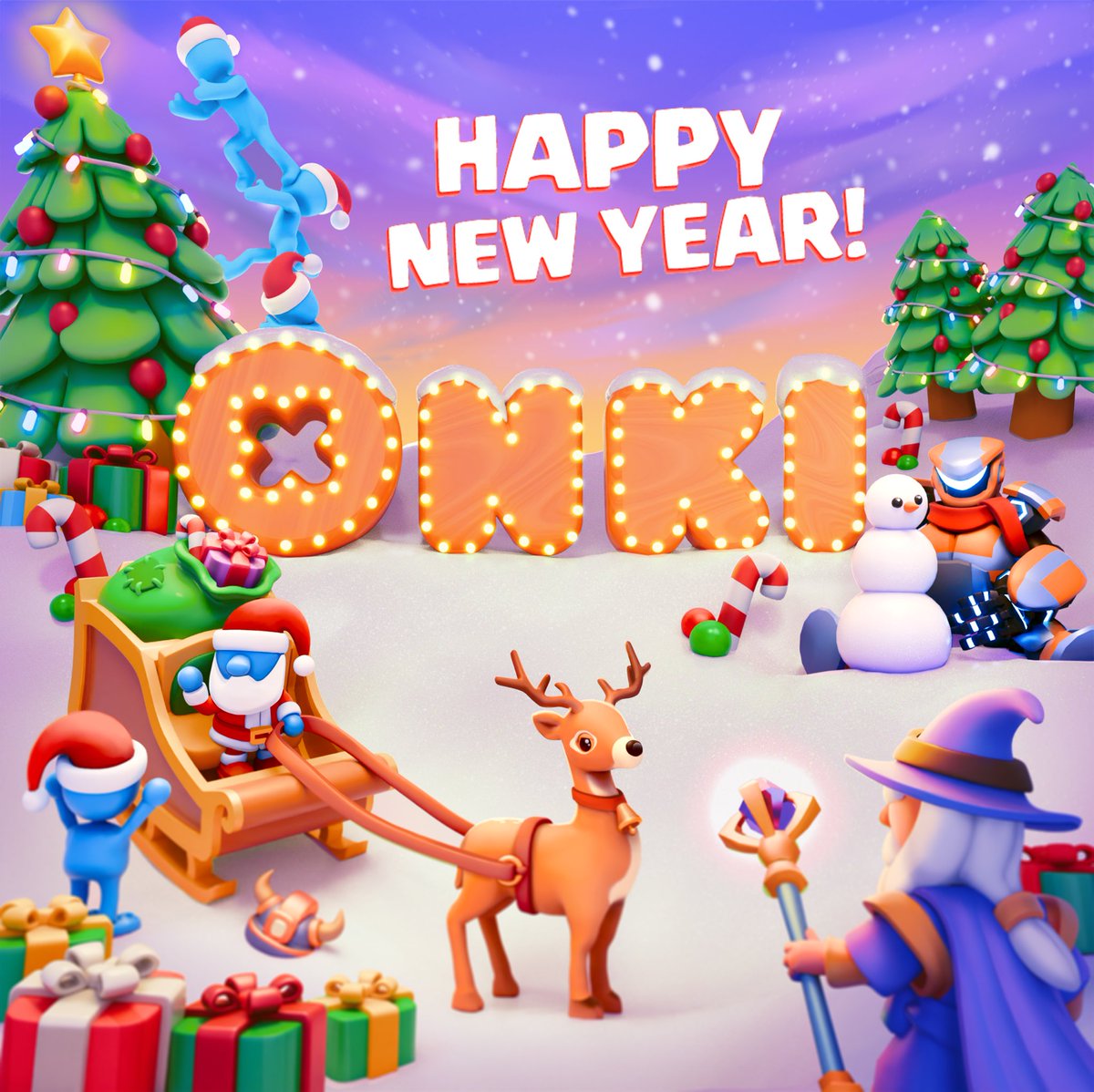 onkigames's tweet photo. We, Onki Games team members, wish you a Happy New Year🎉. We hope this year will bring new achievements, high scores, and level ups. Thank you for sharing your losses and wins with us. See you in 2024🙂

#onkigames #onki #mobilegames #gamestudio #newyear #happynewyear https://t.co/Enrp2enf8T