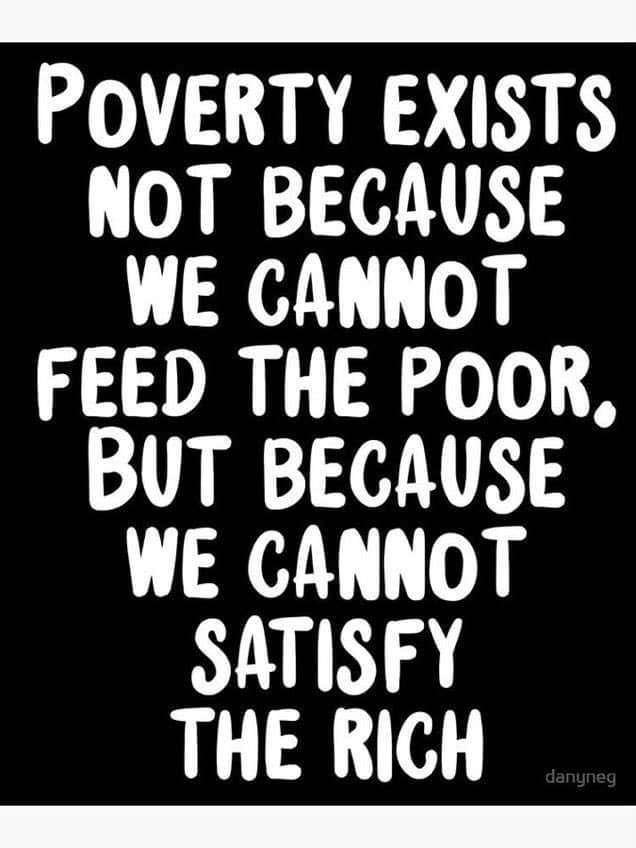 DerenicByrd's tweet photo. The United States of America has the means to eliminate poverty in America, the dominant society just chose not to. https://t.co/qAVsNFR7kX