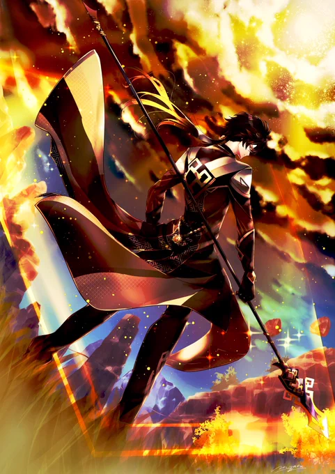 鍾離先生ーーー!!!!だいすきだーー!!!お誕生日おめでとう!  #鍾離生誕祭2023 #zhongli