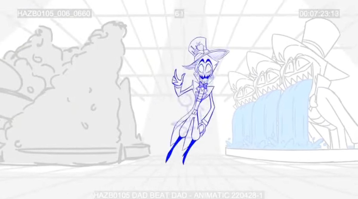GrimReapers1121's tweet photo. Little redraw of a scene from a leak of Hazbin ‘-‘
.
.
.
.
#HazbinHotel #HazbinHotelLucifer #Lucifer #DadBeatDad https://t.co/yAScp0Y2hb