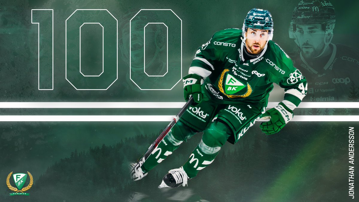 Grattis Jonte till din 100:e poäng i SHL! #fbkse