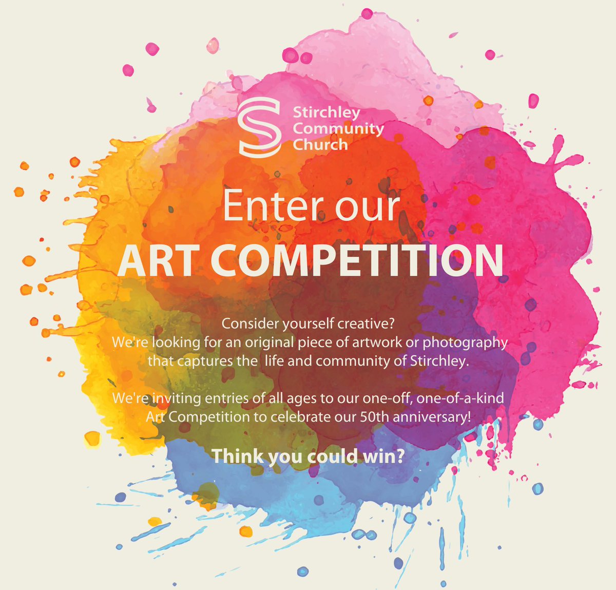 stirchleycc's tweet photo. • ART COMPETITION •
We are starting our 50th year of SCC in 2024 by launching an art competition to celebrate Stirchley and our local community.
To find out more info and how to enter visit the website https://t.co/VNsFAjXdO0
#artcompetition #Stirchley #SCC50 #Art https://t.co/QD1XJqOUOi