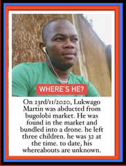 jayenemmaE's tweet photo. #Kidnapped by m7 &amp; muhoozi goon in the name of protecting &amp; fronting muhoozi. QN Where are they? killed?😭Where are remains?😭😭😭😭😭😭😭 https://t.co/JoCNIaOmRE