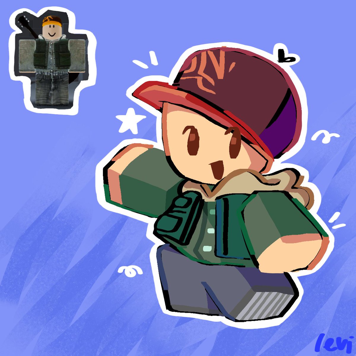 levi_nels's tweet photo. too lazy to make lineless art
#robloxart https://t.co/CfZdFXjkaA