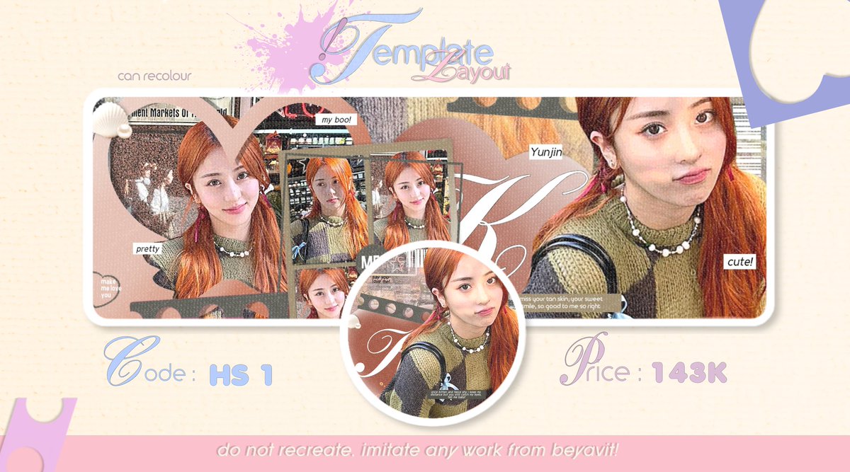 spoange's tweet photo. help rt? thanks a bunch!
halloo semuaaa! beya masih ada 4 template dengan file ipv dari batch kemarin! semua template bisa dibook dan cicil 
(anw casback 15k/template sampai tanggal 31 Desember)
#zonauang https://t.co/gNQRTeXPjd