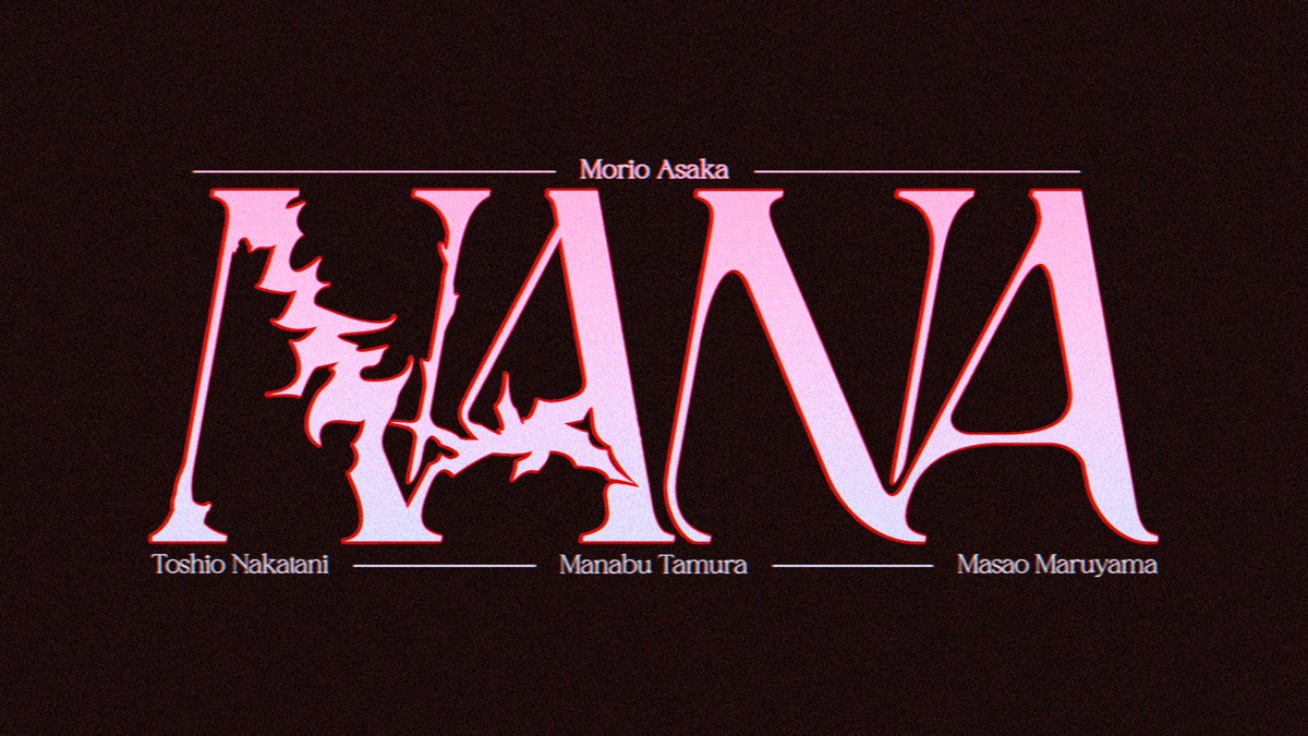 Nana 🎸✨ Typography Exploration