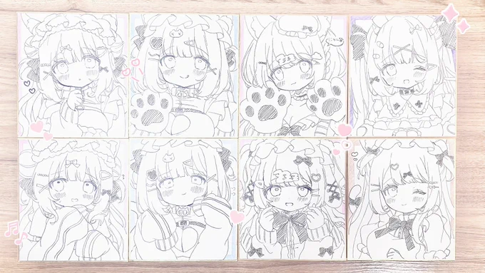 冬コミ色紙はこちらです❕⸜ ෆ ⸝‍

先着販売になるので、お迎えしてくださる方はお早めにお声かけください~~💭🎀

 #C103 