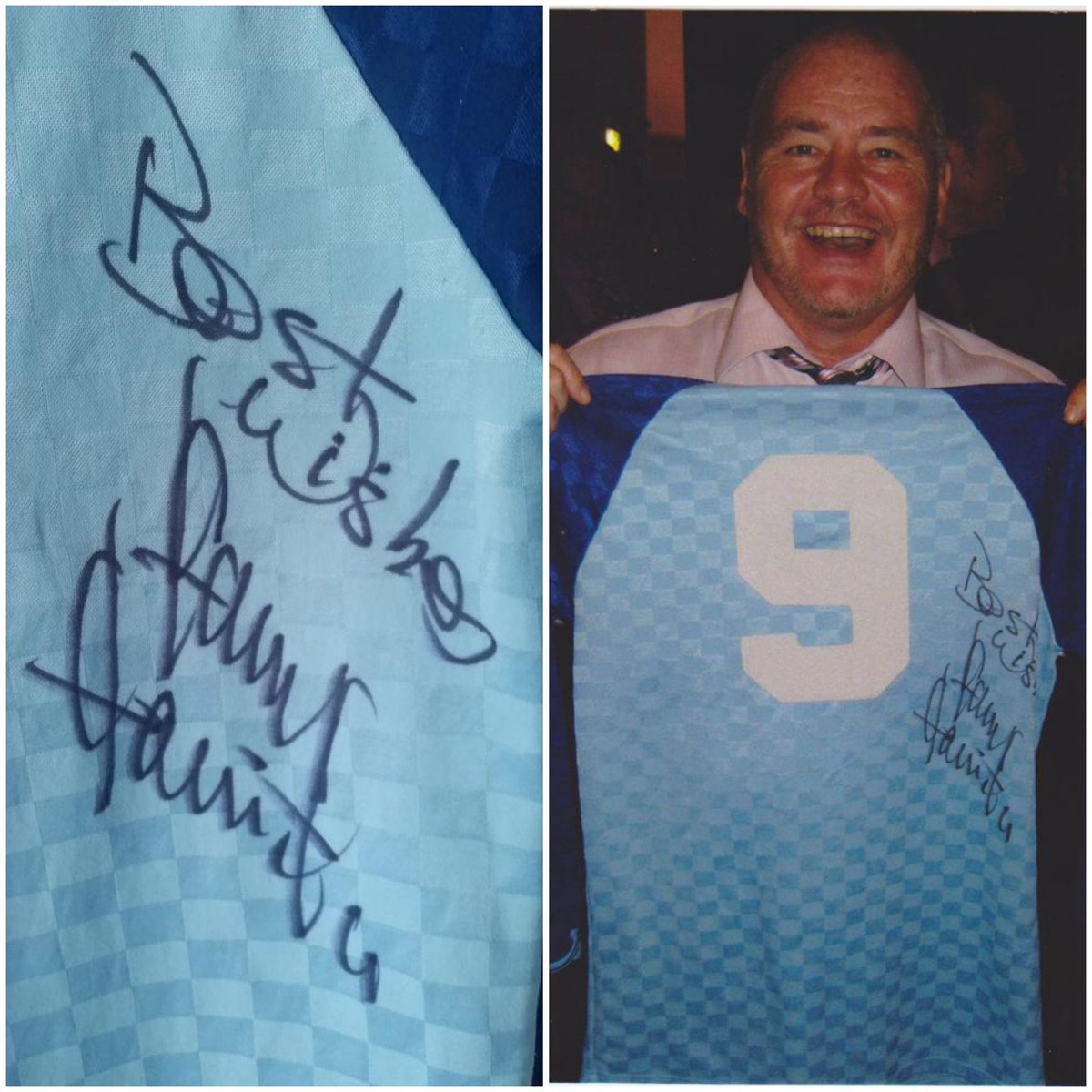 💥💥Match worn &amp; signed 1987/88 Gary Hamilton shirt💥💥
Possible sale/swap
Unless someone has a match worn home shirt up for grabs for the set 😉😉