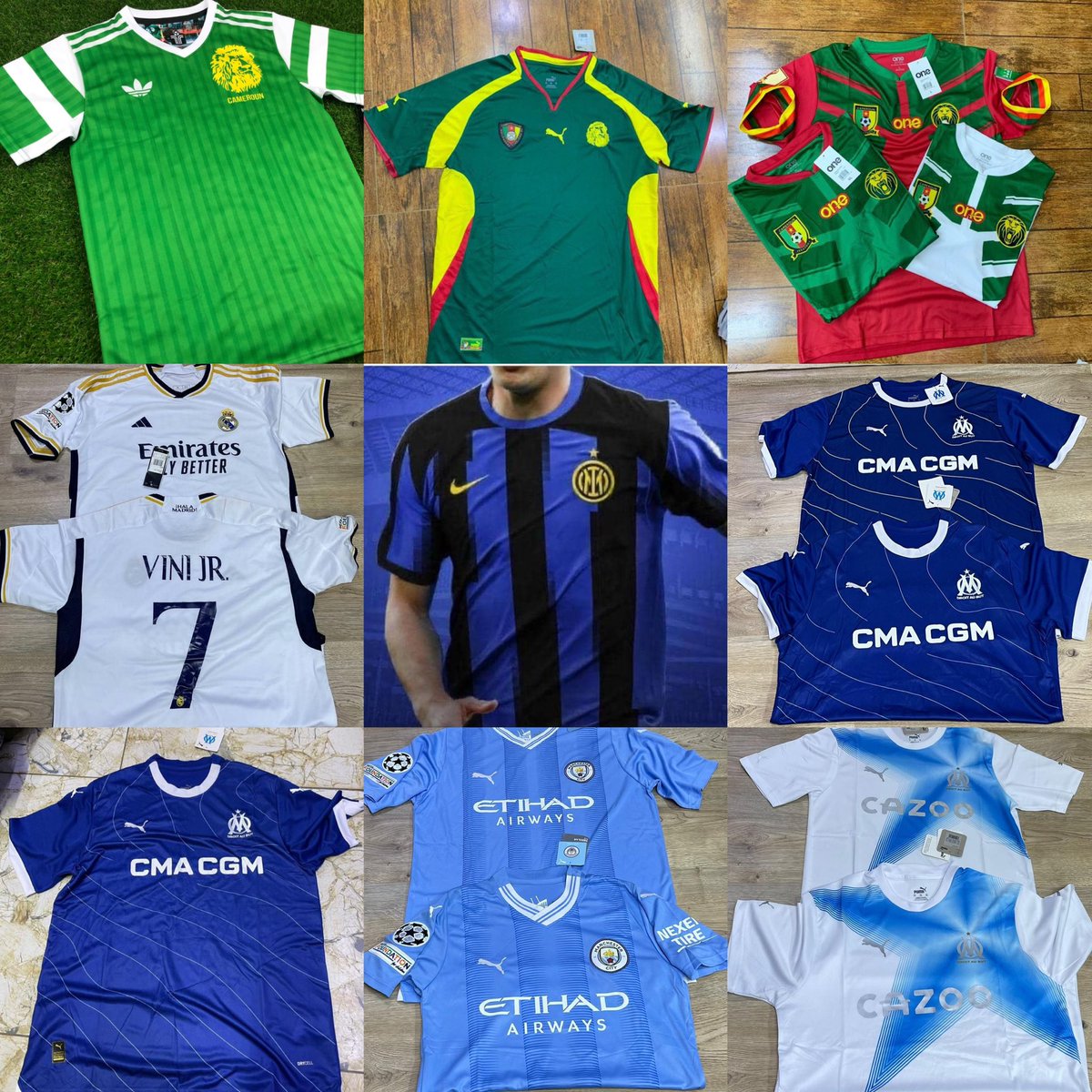 lachoseci's tweet photo. @nuisibla Vous avez déjà vos maillots ?
AOS: 10000?
Edition 90: 11000f
Edition 98: 11000f
Ldc : 9000f maillot fan 
Flocage :1000f

📍: Yaoundé je livre et j’expédie 

Rt apprécié 🫶🏾 https://t.co/WCT0GFNDAH
