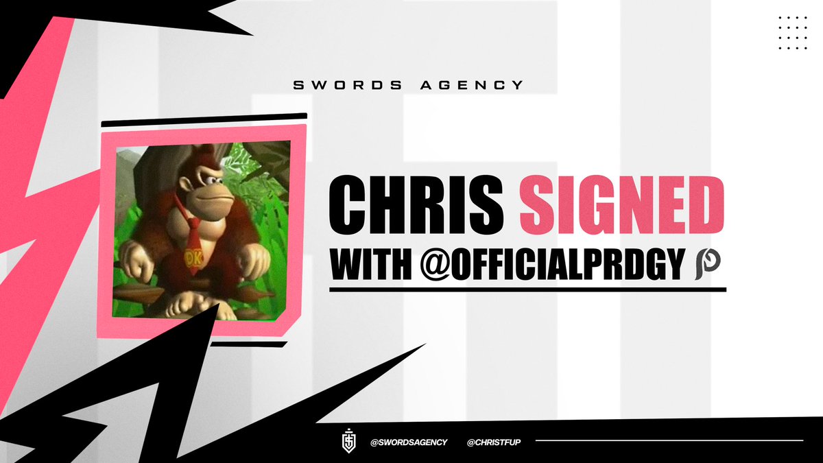 Prodigy — Chris 🇺🇸❤️ - We are glad to announce that our talent @christfup has signed @OfficialPRDGY. - We expect many from this partnership between our client and Prodigy.