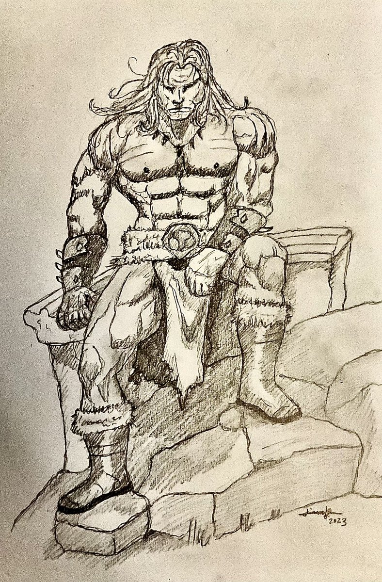 Brooding Barbarian #JimOfJervaulx