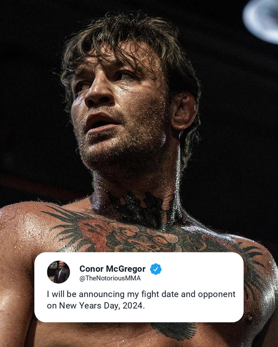 Soon 👀 (h/t @TheNotoriousMMA)