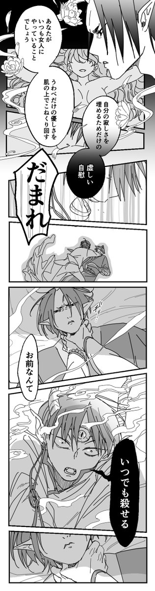 消えない傷 3/4

※背後注意
※腐向け

#鬼白 