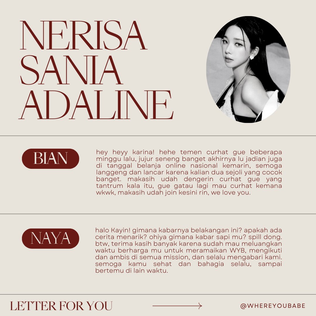 <a href="/DOMWYB/">Abian.</a> makasih banyak buat abian dan naya <33