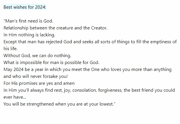 valmlle's tweet photo. Lately I've been listening to #YouRemain on a loop.
God doesn't change, His love for me doesn't change, His grace doesn't depend on me but only on Him!
And that His arms of love will always be open to welcome me whatever my condition!
#HappyNewYear2024 ✨✨✨
God bless you! https://t.co/LatnoEVCsP