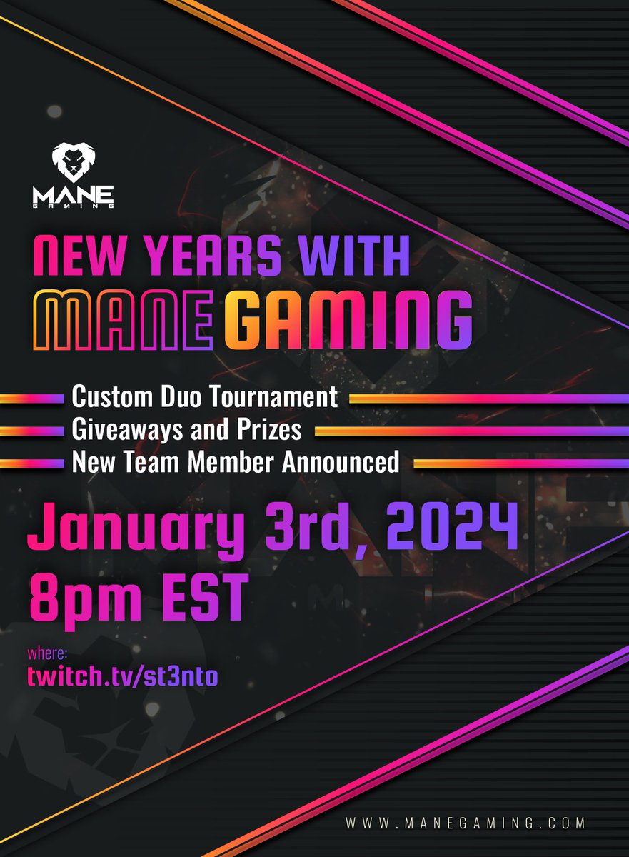 MG Customs Event on Wednesday!

50 people already registered. This is NOT a night you want to miss.

-Prizes for Custom Winners
-Giveaways to Chat
-New Merch Release
-New MG Teammate Announced

Sign Up Free Here - manegaming.com/product/new-ye…