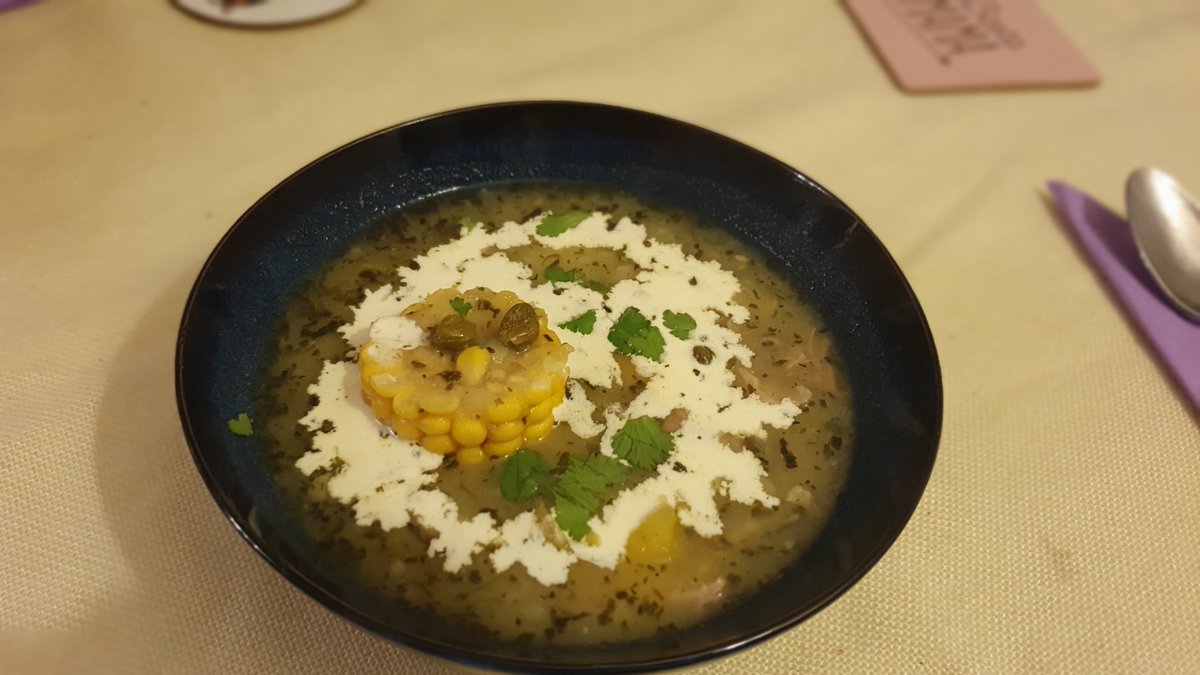 SarmientoMir's tweet photo. Made homemade ajiaco for the first time today. Three Colombians approved of it. https://t.co/mXuWQDehO9