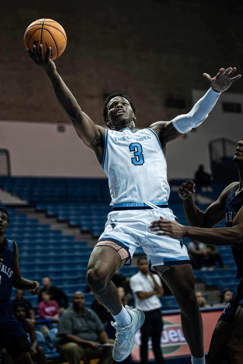 WeeksMichael's tweet photo. @CitadelHoops dominated Toccoa Falls today 106-76.  Strong performance from everyone.  Great win.  Elijah Morgan (4) led all scorers with 22. @Citadel1842 @CitadelSports https://t.co/4idDB2wPSL
