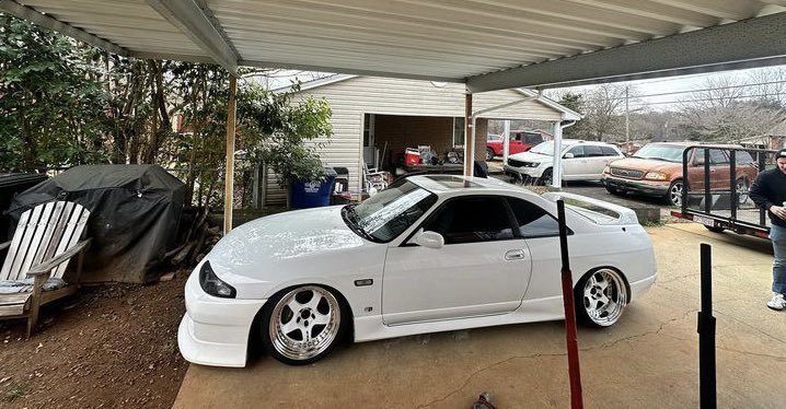 xplicabull's tweet photo. Work meisters are officially on the car. Got to tweak the fitment just a little so the rear can fully air out.
#rb26 #r33 #r33skyline #nissanskyline #workmeisters https://t.co/725eK6v4op