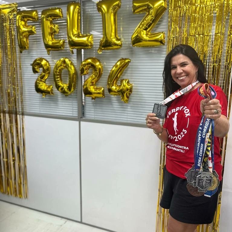 O ano de 2023 me levou de volta às corridas de rua. Assim q fui para a SMEL, reencontrei antigos parceiros das corridas. Foram 14 provas nos últimos meses, totalizando 71.5k e um surpreendente podium na Terry Fox. Amanhã terá a última do ano, a inédita Vera Cruz ! 😉🏃‍♀️🏃‍♀️🏃‍♀️