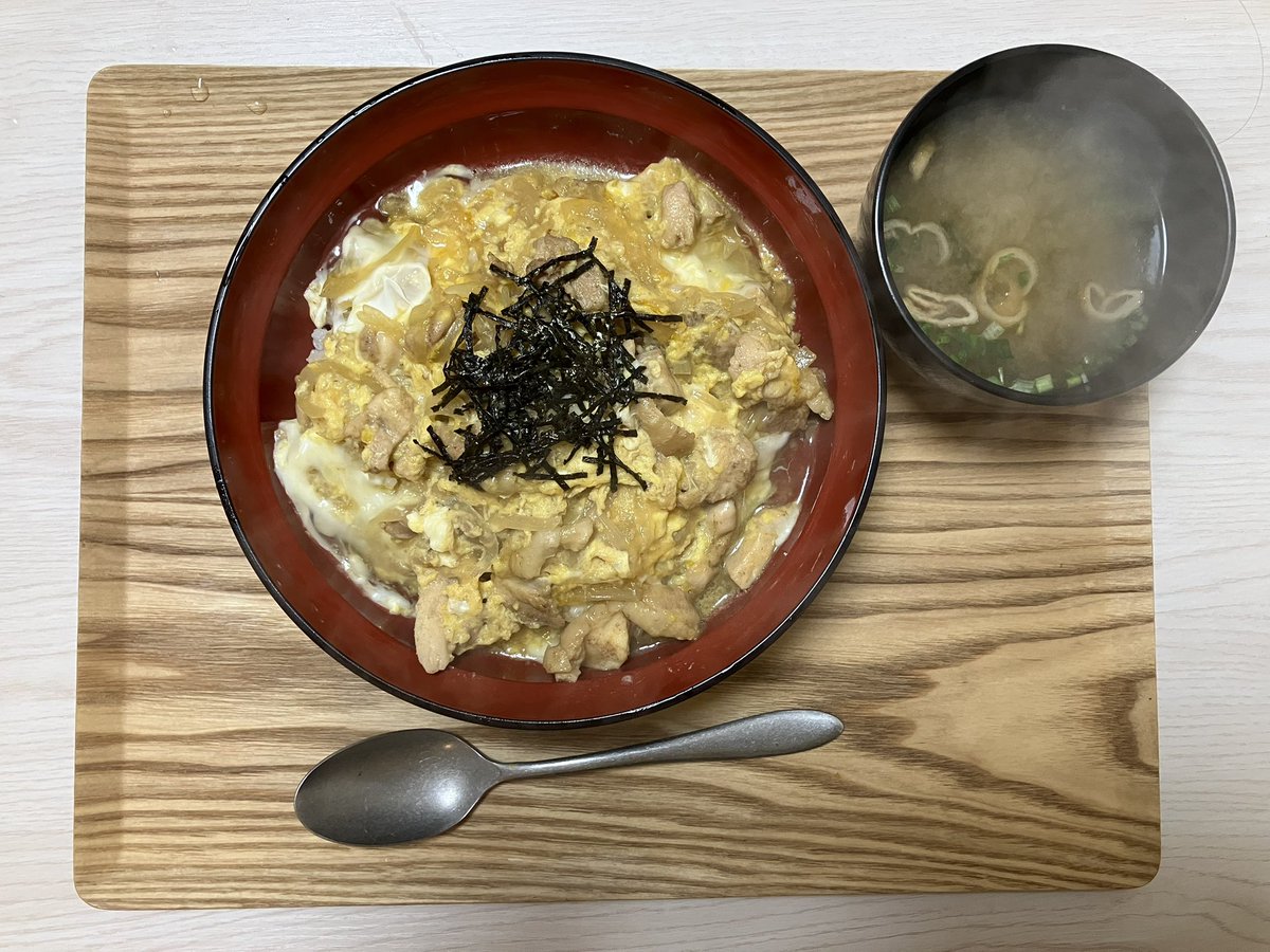 nob95477223's tweet photo. 親子丼うま！ https://t.co/Ry4QXGt7Ay